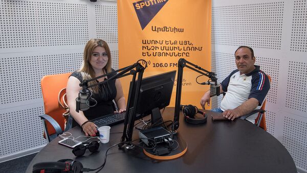 Диана Арутюнян и Эдуард Сарибекян - Sputnik Արմենիա