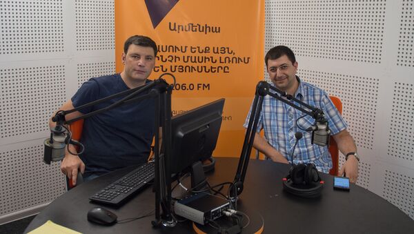 Арсен Султанян в гостях у радио Sputnik Армения - Sputnik Արմենիա
