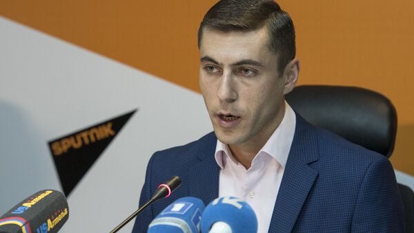 Гагик Суренян в пресс-центре Sputnik Армения - Sputnik Արմենիա