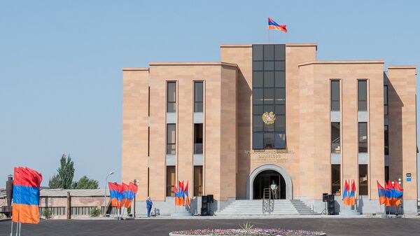 Открытие нового факультета в военном университете имени Вазгена Саргсяна (1 сентября 2016). Еревaн - Sputnik Армения