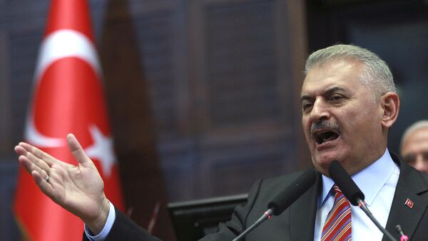 Премьер-министр Турции Бинали Йылдырым - Sputnik Արմենիա