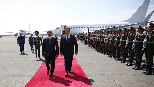 С официальным визитом в Армению прибудет Премьер-министр Грузии Гиорги Квирикашвили - Sputnik Армения