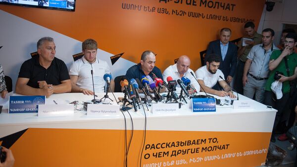 Пресс-конференция сборной Армении по греко-римской борьбе - Sputnik Արմենիա