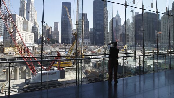 Стройка на месте разрушенных башен-близнецов в Нью-Йорке - Sputnik Արմենիա