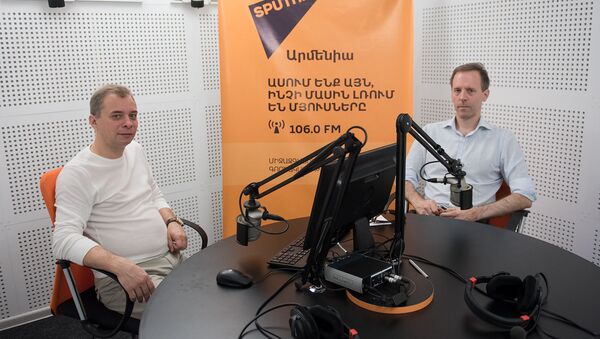Дэвид Керанс в гостях у радио Sputnik Армения - Sputnik Армения