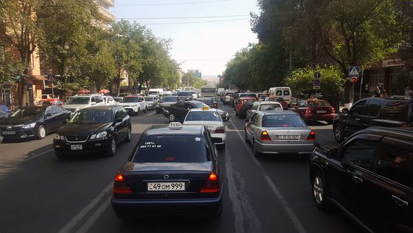 Пробки в городе Ереван - Sputnik Армения