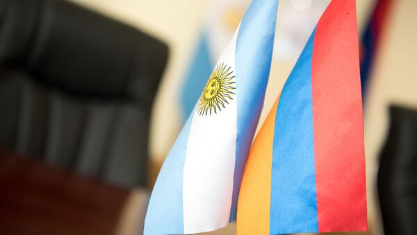 Флаги Армении и Аргентины - Sputnik Արմենիա