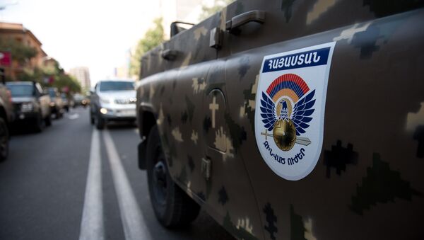 Репетиция парада к 25-й годовщине независимости Армении - Sputnik Արմենիա