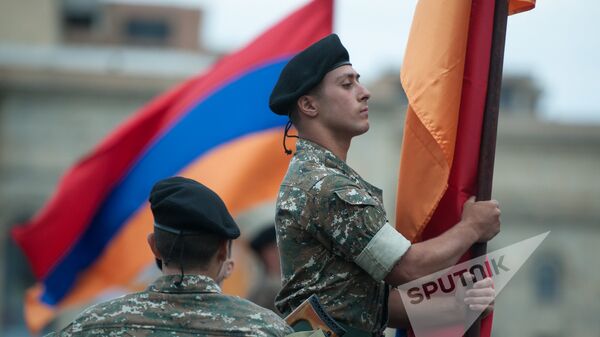 Репетиция парада к 25-й годовщине независимости Армении - Sputnik Արմենիա