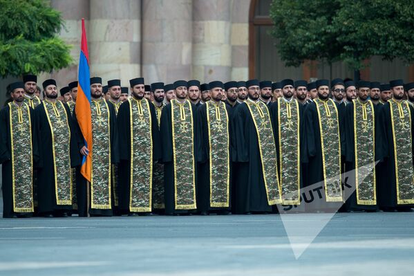 Հայաստանի անկախության 25–ամյակին նվիրված շքերթի առաջին փորձը - Sputnik Արմենիա