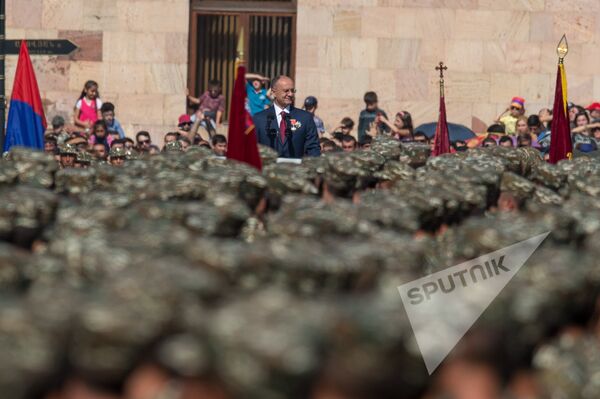 Торжественный Парад в честь 25-летия Независимости Республики Армения - Sputnik Армения