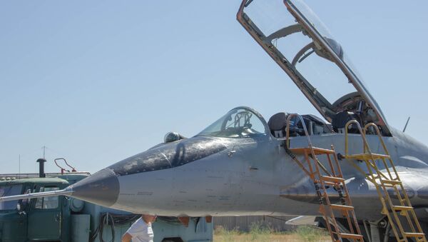 МИГ 29 в авиабазе Эребуни. Армения - Sputnik Армения