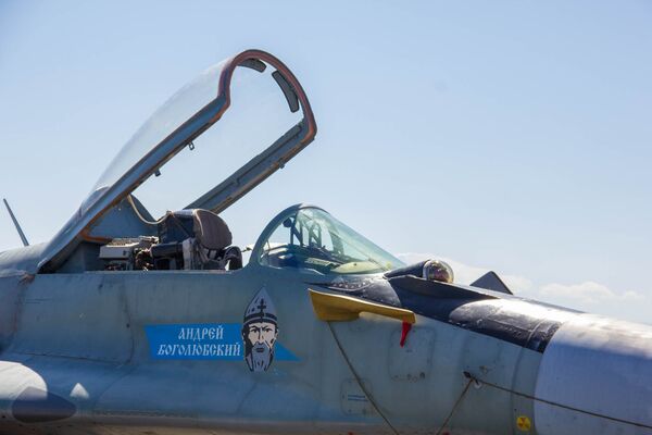 Российскй истребитель МИГ 29 в авиабазе Эребуни. Армения - Sputnik Армения