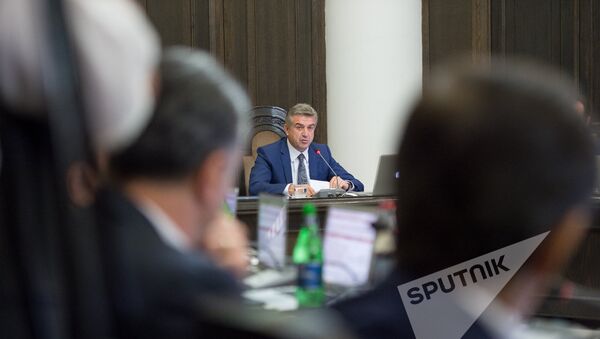 Заседание правительства. Карен Карапетян - Sputnik Армения