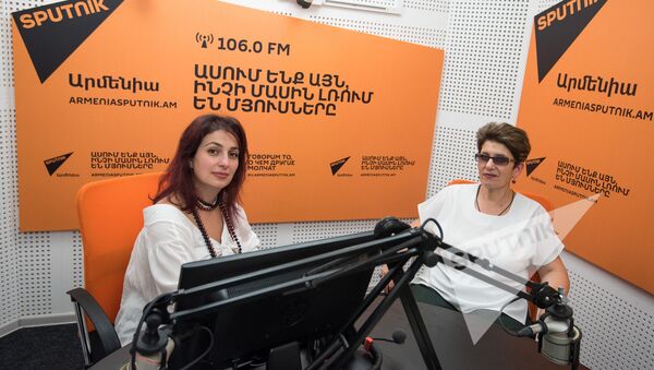 Силва Адамян в гостях у радио Sputnik Армения - Sputnik Արմենիա