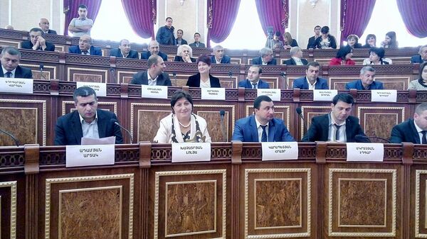 Первое заседание нового состава Совета старейшин в Гюмри Первое заседание нового состава Совета старейшин в Гюмри - Sputnik Արմենիա