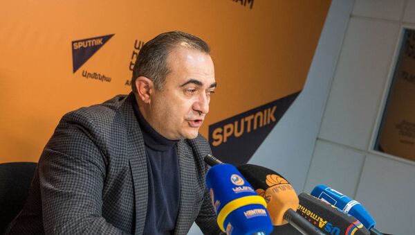 Пресс-конференция депутата НС Тевана Погосяна в пресс-центре Sputnik Армения - Sputnik Արմենիա