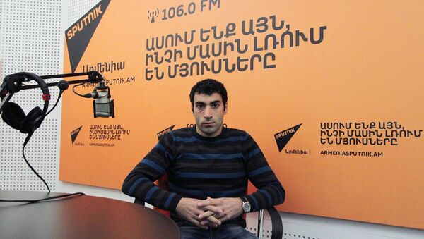 Ваагн Давтян в гостях у радио Sputnik Армения - Sputnik Արմենիա