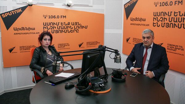 Давид Фанарджян в гостях у радио Sputnik Армения - Sputnik Արմենիա