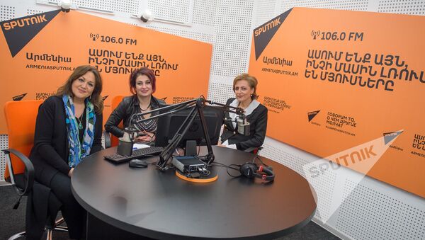 Сюзан Маргарян и Тигрануи Карапетян в гостях у радио Sputnik Армения - Sputnik Արմենիա