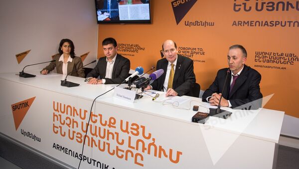 Майкл Хесеман. Пресс-конференция в Sputnik Армения - Sputnik Армения