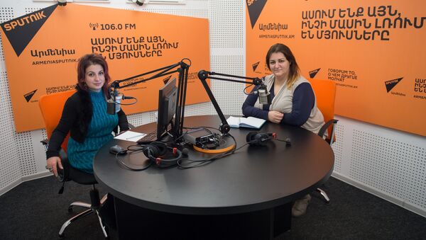Марина Адулян в гостях у радио Sputnik Армения - Sputnik Արմենիա