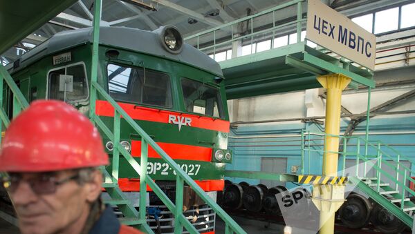 ЗАО Южно-кавказская железная дорога сдала в эксплуатацию электропоезд - Sputnik Армения
