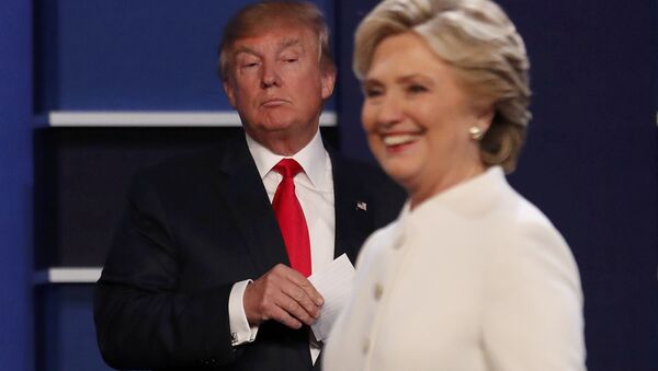 Кандидаты в президенты США Дональд Трамп и Хиллари Клинтон - Sputnik Արմենիա