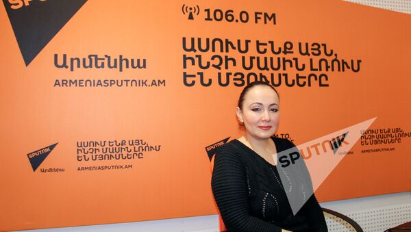 Асмик Абовян в гостях у радио Sputnik Армения - Sputnik Արմենիա