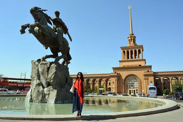Քսենիա Բրոդացկայան Երևանում - Sputnik Արմենիա