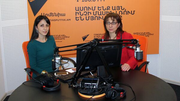 Кристина Гюрджян в гостях у радио Sputnik Армения - Sputnik Արմենիա