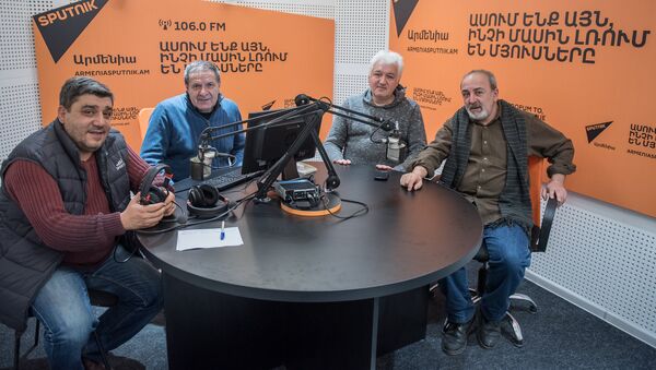 Завен Хачикян, Саргис Ацпанян и Герман Авагян в гостях у радио Sputnik Армения - Sputnik Արմենիա