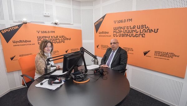 Хачатур Кокобелян в гостях у радио Sputnik Армения - Sputnik Արմենիա
