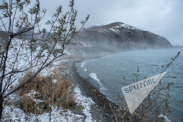 Дыхание зимы на Севане - Sputnik Армения
