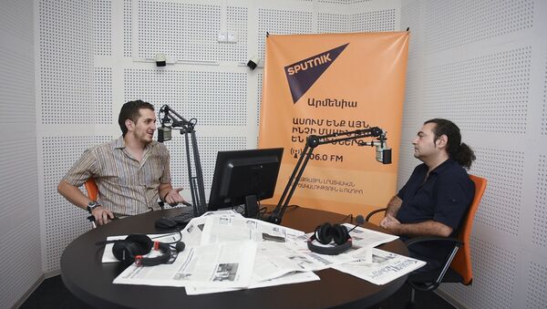 Армен Оганян в гостях у радио Sputnik Армения - Sputnik Արմենիա