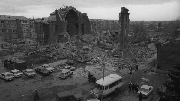 Последствия землетрясения в Ленинакане - Sputnik Արմենիա