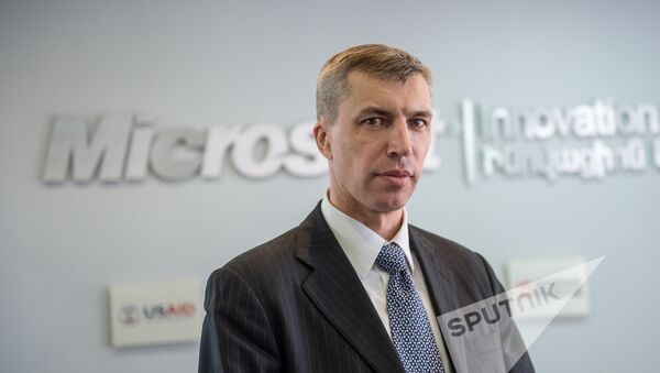 Генеральный руководитель корпорации Microsoft по странам СНГ Константин Назаров - Sputnik Армения