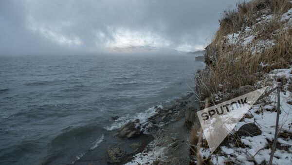 Озеро Севан зимой - Sputnik Армения