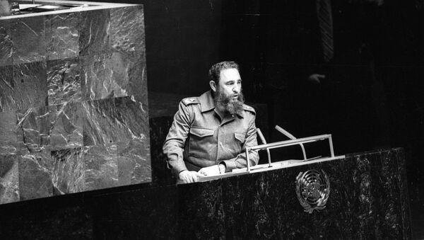 Фидель Кастро в ООН - Sputnik Армения