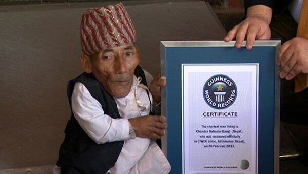Самый низкорослый человек непалец Чандра Бахадур Данги - Sputnik Армения