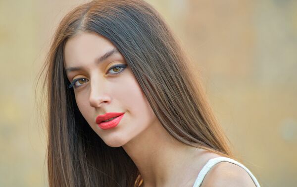 представительница Армении на конкурсе Мисс Планета-2015 Даяна Давтян - Sputnik Армения