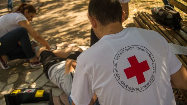 Армянское общество Красного креста (АОКК) организует в стране Республиканские соревнования по оказанию первой помощи - Sputnik Արմենիա