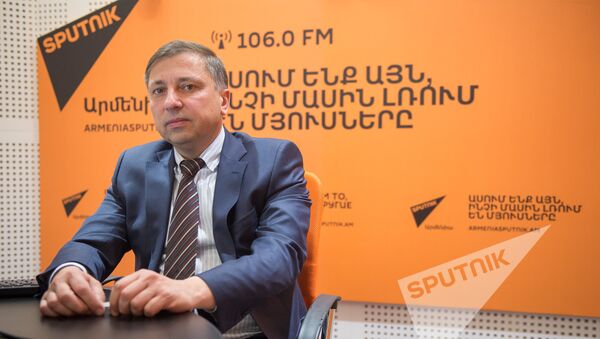 Генеральный директор авиакомпании Армения Роберт Оганесян в гостях у радио Sputnik Армения - Sputnik Армения