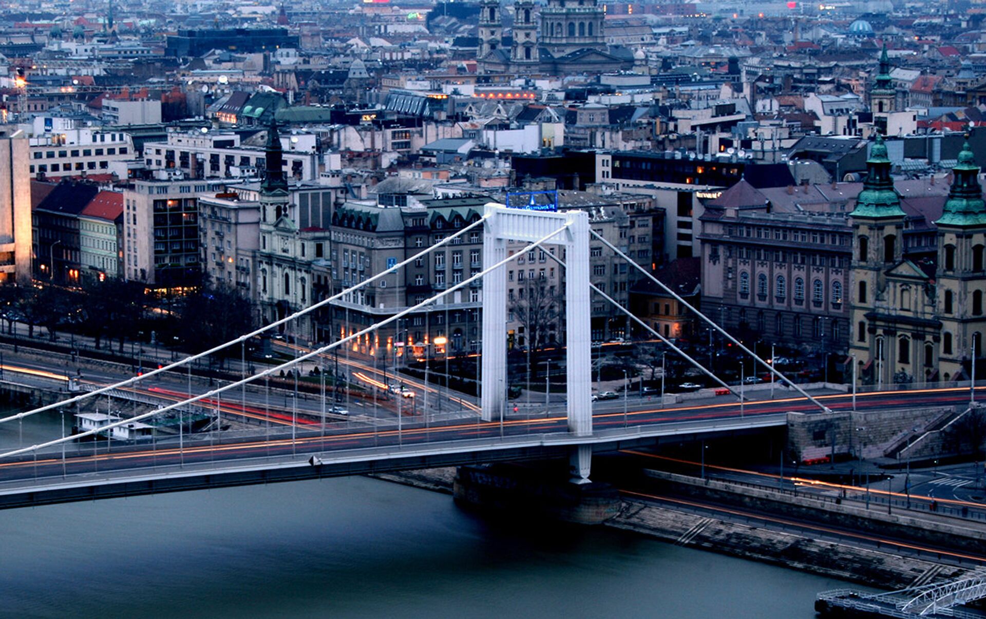 Мост Эржебет Будапешт