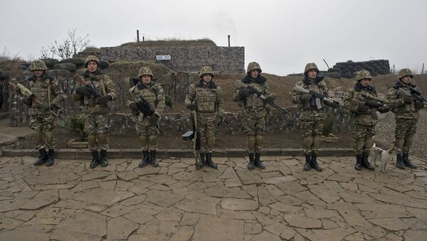 Военнослужащие вооруженных сил РА - Sputnik Армения