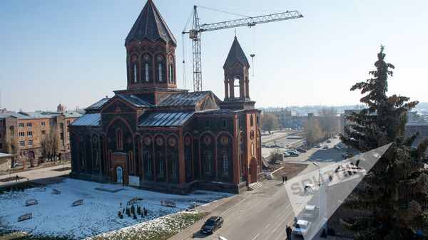 Церковь Всеспасителя в Гюмри - Sputnik Армения