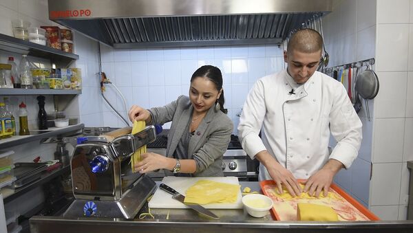 В гостях у шеф-повара: как приготовить тальятелле с морепродуктами - Sputnik Армения