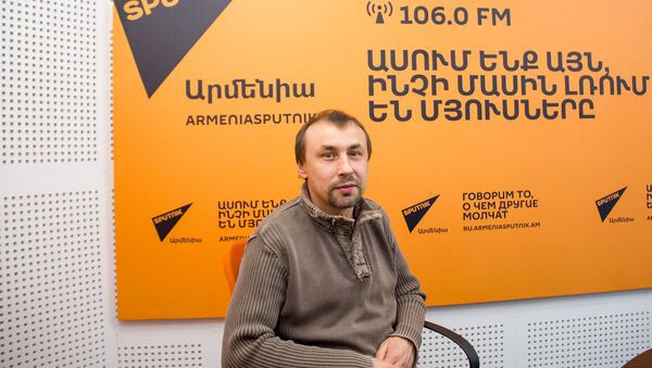 Алексей Злобин в гостях у радио Sputnik Армения - Sputnik Армения