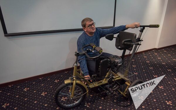 Российская компания ПКБ Соло подарила армянскому детдому велотренажер для реабилитации детей с ДЦП - Sputnik Армения