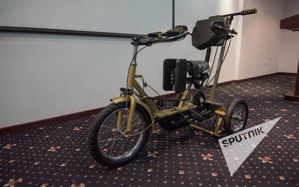 Российская компания ПКБ Соло подарила армянскому детдому велотренажер для реабилитации детей с ДЦП - Sputnik Армения
